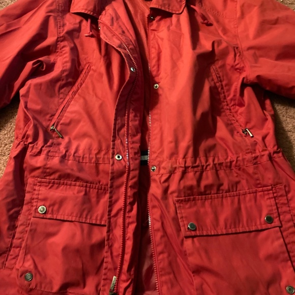 Pacific Trail Red Cascade Collection Hooded Jacket Size L Large - Picture 6 of 6